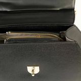 Stylish Black Rexine handbag for Women