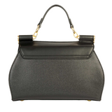 Stylish Black Rexine handbag for Women