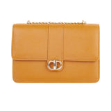 Elegant Orange Synthetic Leather Handbag for Women